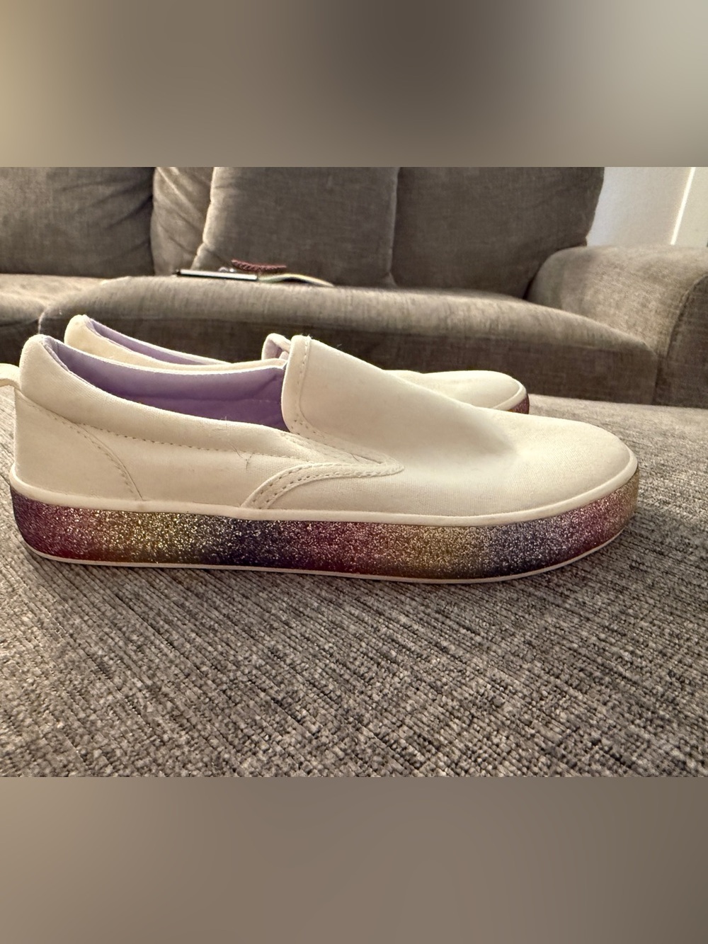 Old Navy girls slip on shoes